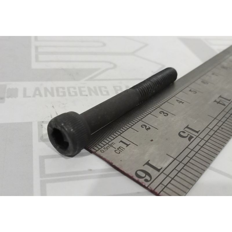 Bolt L M6 x 50 BLACK / STEEL KEY L 5 M6x50