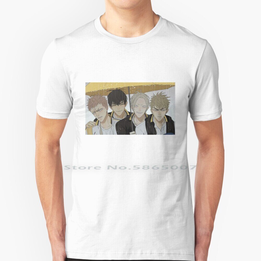 19days T เสื้อ 100% Cotton Bl Manua Blmanua 19days 19dayssticker Yaoi อะนิเมะมังงะ Blsticker ขนาดใหญ