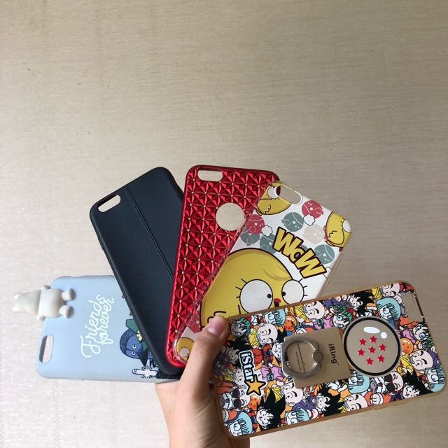 Case iPhone6+/6s+ เคสไอโฟน เคสซิลิโคนคลุมรอบเครื่อง (4ชิ้น = 40฿)