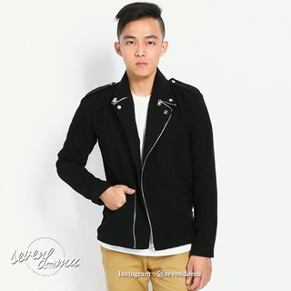 เสื้อแจ็กเก็ต แต่งซิปคู่ สไตล์เกาหลี สําหรับผู้ชาย | Sk-08