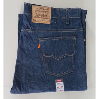 กางเกงยีนส์ป้ายส้ม  Levis 505-0217 U.S.A W42(I1529)