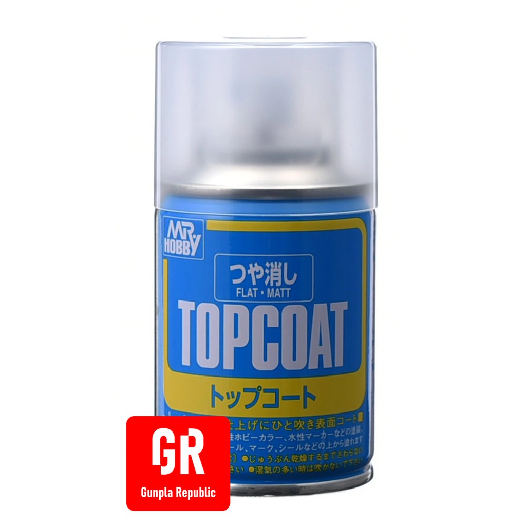 MR.HOBBY TOPCOAT Clear Flat B503 88ML สเปรย์เคลือบผิวแบบด้าน เคลียร์ด้าน ขนาด 88 มล.