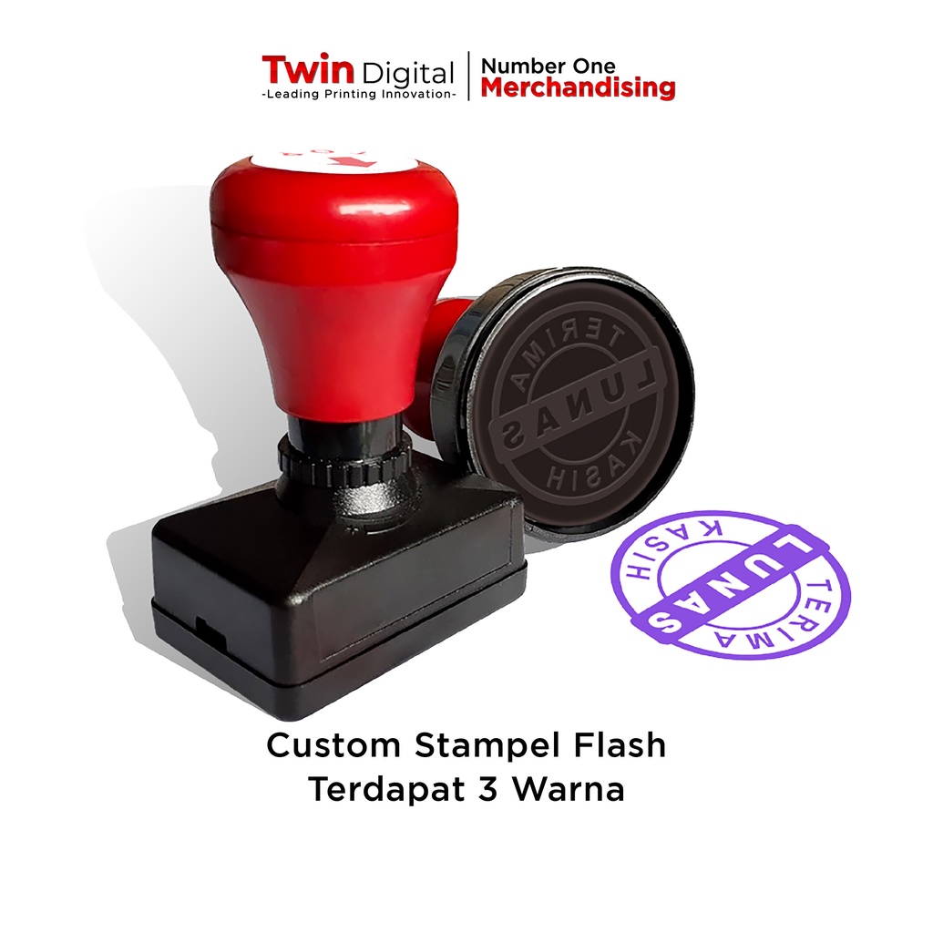 TWINDIGITAL CUSTOM FLASH STAMP PRINT - แสตมป์