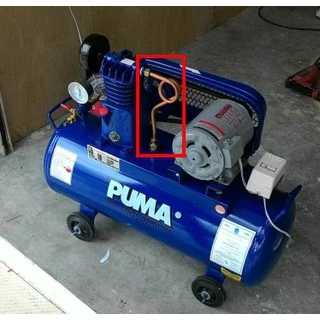 ท่อทองแดง ปั๊มลม PUMA PP-1 1/4HP ท่อลงถัง อะไหล่ปั๊มลม