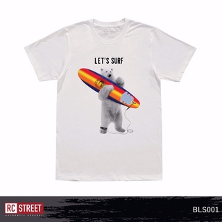 【🔥🔥】RED  CHANNEL เสื้อยืด LET’S SURF (BLS - 100% COTTON)