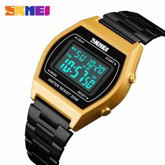 🔥ลดกระหน่ำ🔥 นาฬิกา SKMEI รุ่น 1328 สินค้าแท้ 💯%  มีเก็บปลายทาง พร้อมกล่องเหล็กครบชุด