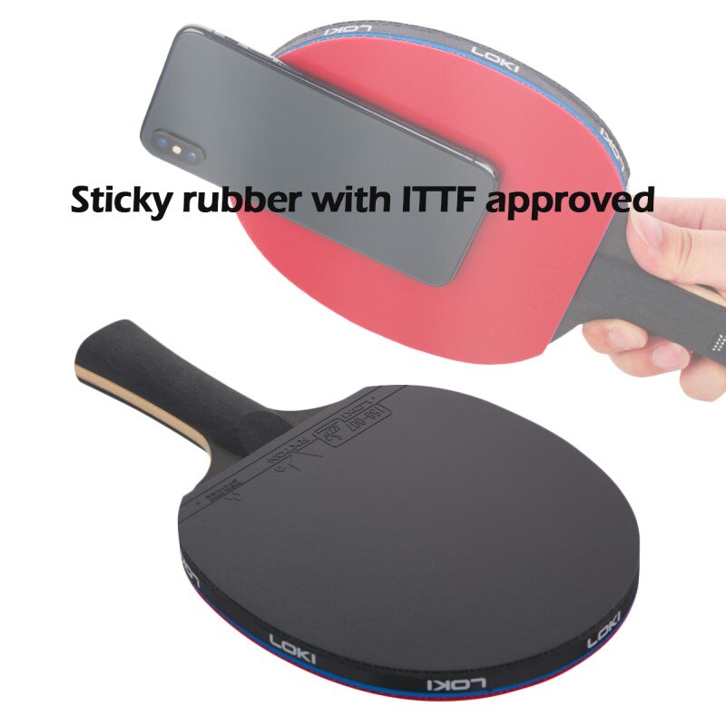 Loki ไม้ตีปิงปอง แบบมืออาชีพ 9 ดาว พร้อมกระเป๋า และกล่อง สําหรับตีปิงปอง - รูปที่ 4