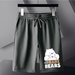 DKC141 (ขนาด M-3XL) ฤดูร้อนผู้ชายและผู้หญิง  กางเกงขาสั้นแบบลำลองยืดกางเกงสำหรับหน้าร้อน Quick-Dry