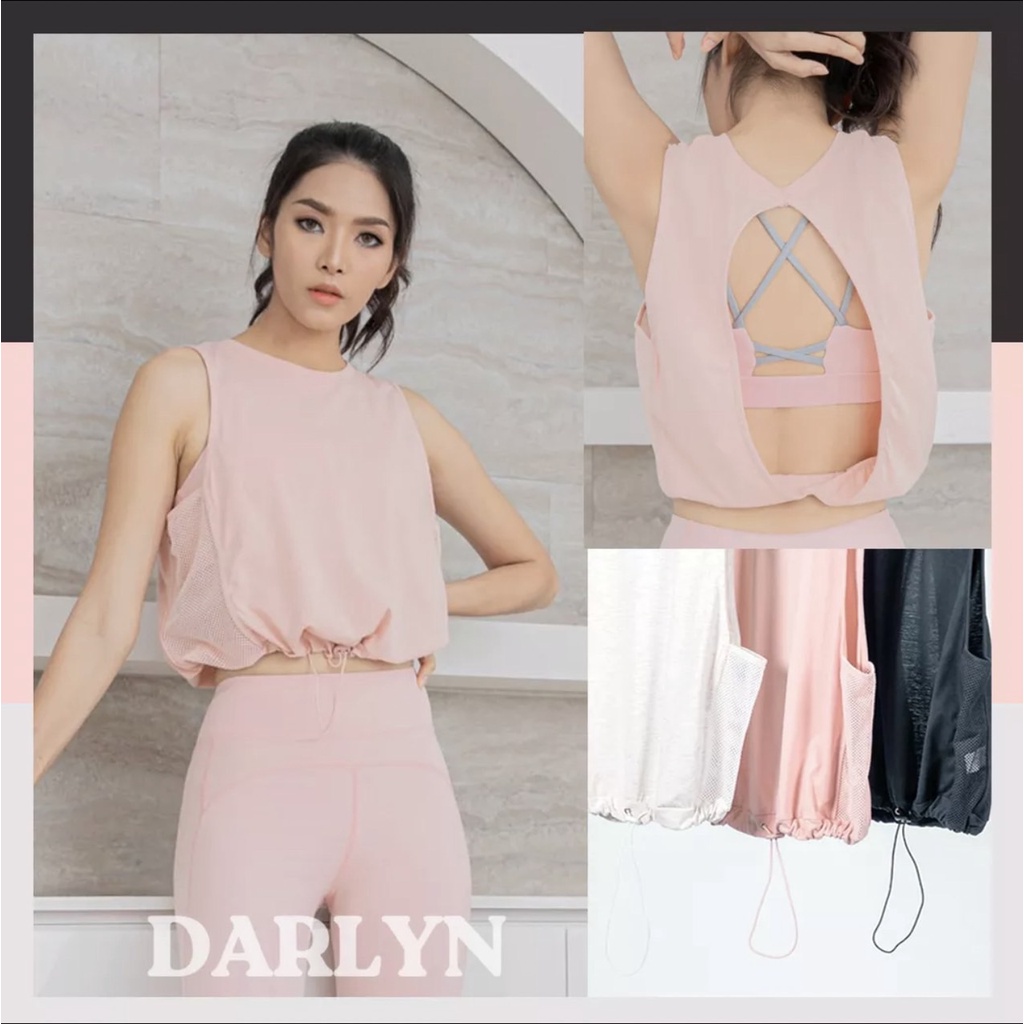 Darlyn - Lala tank top - เสื้อกั๊กออกกำลังกาย เสื้อคลุมออกกำลังกาย ...
