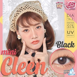 Kitty Kawaii mini Cleen Black คอนเทคเลนส์ ค่าสายตา แถมตลับ