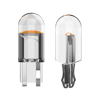 หลอดไฟ Led T10 W5W COB สําหรับติดป้ายทะเบียนรถยนต์ 10 ชิ้น 2021