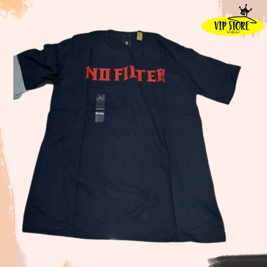 TZONE เสื้อยืดสําหรับผู้ชาย NOFILTER