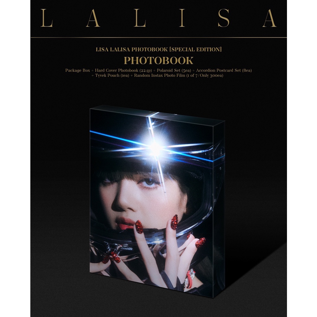 *มีตำหนิ ทักมาขอดูได้ค่ะ* ลิซ่า LALISA PHOTOBOOK [SPECIAL EDITION] benefits yg select