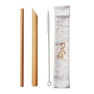 Other tableware BAMBOO STRAW SET DEIM Tableware Kitchen equipment อุปกรณ์บนโต๊ะอาหารอื่นๆ ชุดหลอดไม้ไผ่รักษ์โลก DEIM อุป