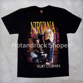 เสื้อยืดวงสีดำ NIRVANA TDM 0142 Hotandrock