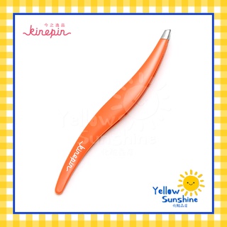 KINEPIN แหนบสแตนเลสเคลือบสีสุดจี๊ด หัวเฉียง ปากประกบสนิทมาก บอดี้สวยงามมาก จับถนัดมือ สวยกริบ น้ำหนักดี Eyebrow Tweezer