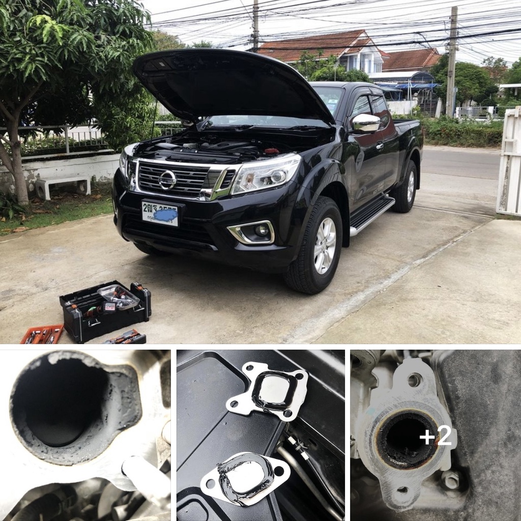 แผ่นอุด EGR TOYOTA TIGER 4D4 VIGO FORTUNER  ไทเกอร์ ดีโฟดี วีโก้ ฟอร์จูนเนอร์  > ปี 2002 03 04 05 06 07 08 09 10 11 2012 - รูปที่ 2