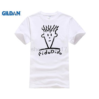 เสื้อยืดพิมพ์ลาย fido dido pop สำหรับผู้ชาย