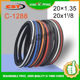 อะไหล่ยางล้อรถจักรยาน CST C1288 20x1-1/8 20×1.35 Speedway WIRE เส้นผ่าศูนย์กลางล้อ 60TPI 451/406 ขนาดเล็ก สําหรับรถจักรยานแบบพับ Minivelo BMX 1 ชิ้น