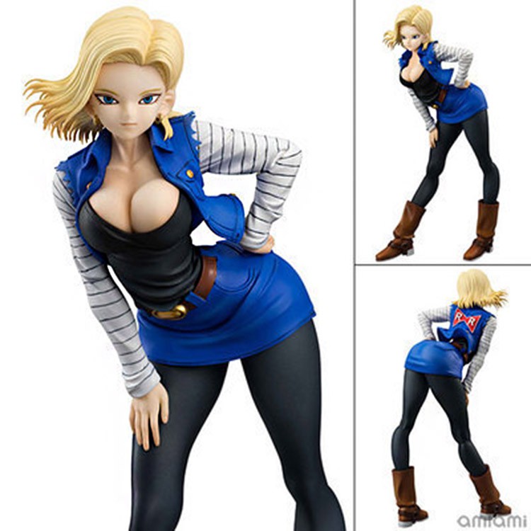 Figure ฟิกเกอร์ Model โมเดล Android 18 มนุษย์จักรกล หมายเลข 18