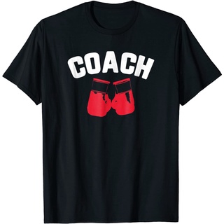 แขนสั้นcrew neckข้อเสนอพิเศษ มวย Boxing Coach T-Shirt T-Shirtคอกลม แฟชั่น  ผ้าฝ้ายแท้ เสื้อยืด cotton100%S-XXXXL