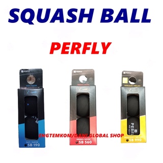 ลูกสควอช SQUASH BALL PERFLY แพ็คคู่