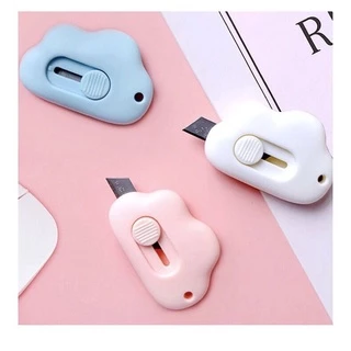 365 SS16(ร้านไทย) คัตเตอร์ตัดกระดาษจิ๋ว รูปก้อนเมฆ DIY(อุปกรณ์สำนักงานและโรงเรียน ผู้ใหญ่เเละเด็ก)