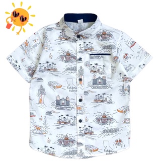 เสื้อเชิ้ตเด็กลายฮอลลีวูด