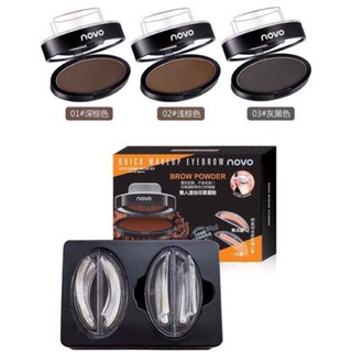 โนโว NOVO Quick Makeup Eyebrow ที่เขียนคิ้ว ปั้มคิ้ว โนโว ควิก เมตอัพ อายบราว์ no.5162 ติดทนนาน  พกพาสะดวก ใช้งานง่าย