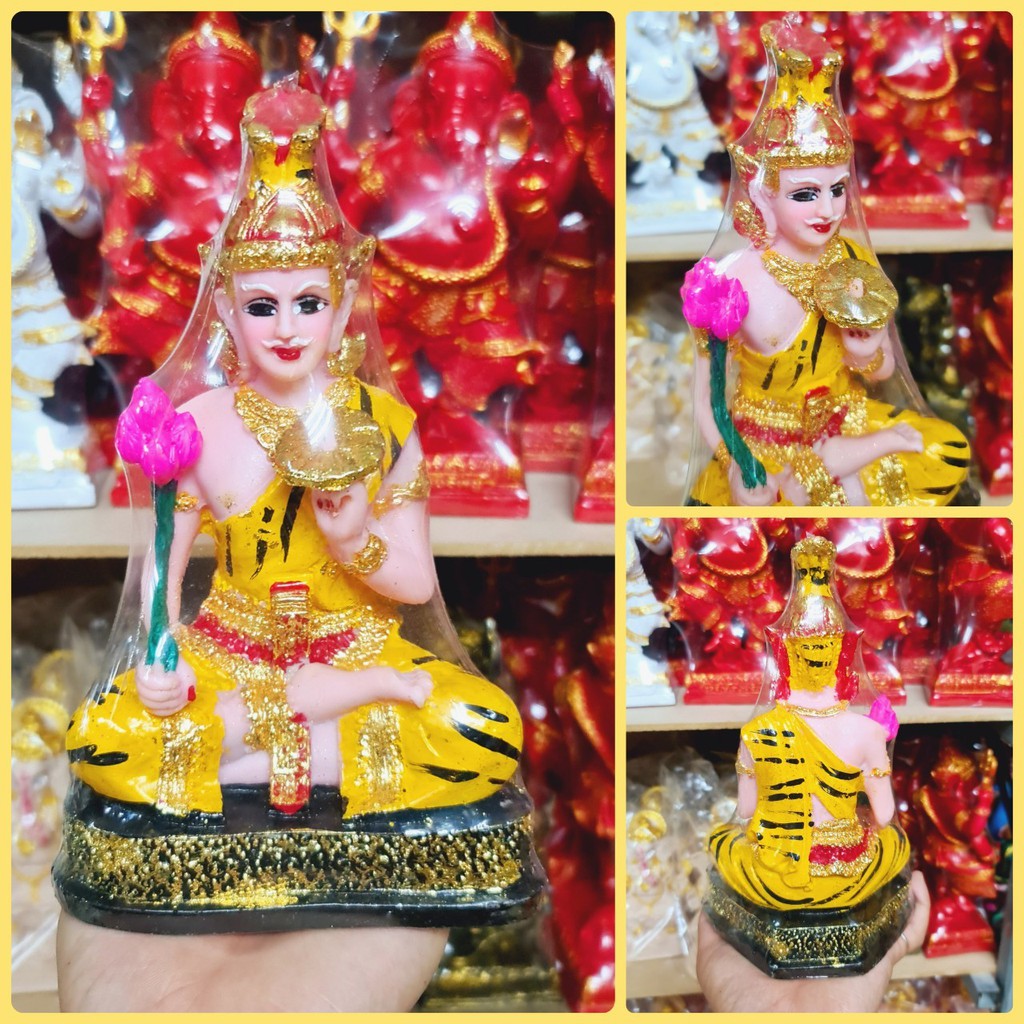 ปู่ฤาษีนารายณ์ ปางอวตารของพระนารายณ์ลงมาเป็นฤาษี(หน้าตัก5นิ้ว)ผู้ใดมีไว้บูชาจะมีเทวดารักษาเสริมเมตตามหานิยม