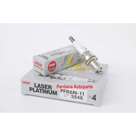 หัวเทียน NGK Laser Platinum PFR6N-11 PFR6N11 x1busi (รถ KIPA2)