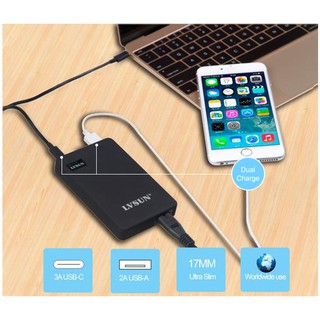 แล็ปท็อป usb LVSUN 60w และเครื่องชาร์จ usb / LVSUN 60W USB-C Laptop &amp; USB Charger