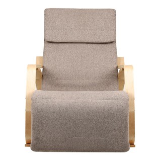 Leisure chair EASY CHAIR WITH STOOL FURDINI A1797 LIGHT BROWN LIGHT BROWN Living room furniture Home &amp; Furniture เก้าอี้