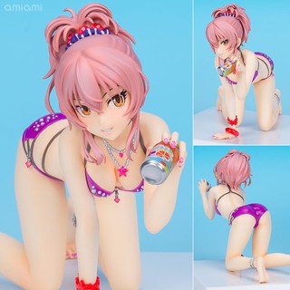 Figure ฟิกเกอร์ Model โมเดล จากเกมส์ Idolm@ster Cinderella Girls Mika Jougasaki ชุดว่ายน้ำ