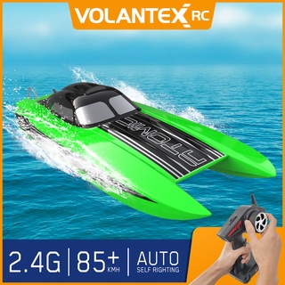 Volantexrc ATOMIC SR85 เรือบังคับวิทยุ ความเร็วสูง 80 กม. พร้อมฟังก์ชั่นม้วนกลับอัตโนมัติ และฮาร์ดแวร์โลหะทั้งหมด 798-3 ARTR