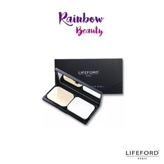 LIFEFORD (แป้งตลับยาวสีดำ) Prime Cover Powder SPF35 PA++ 10 g.