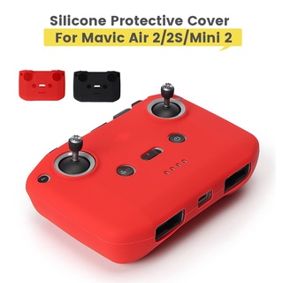 เคสซิลิโคนป้องกันรีโมทอุปกรณ์เสริมสําหรับโดรน Dji Mini 2 SE/ Mini 3 pro/ Air 2/2S Dji Mini 2/mini SE