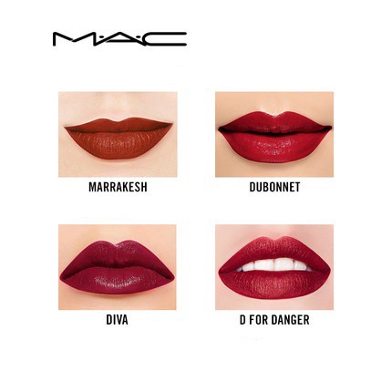 100 Original Mac Lipstick Marrakesh Ruby Woo Chili Shopee Thailand