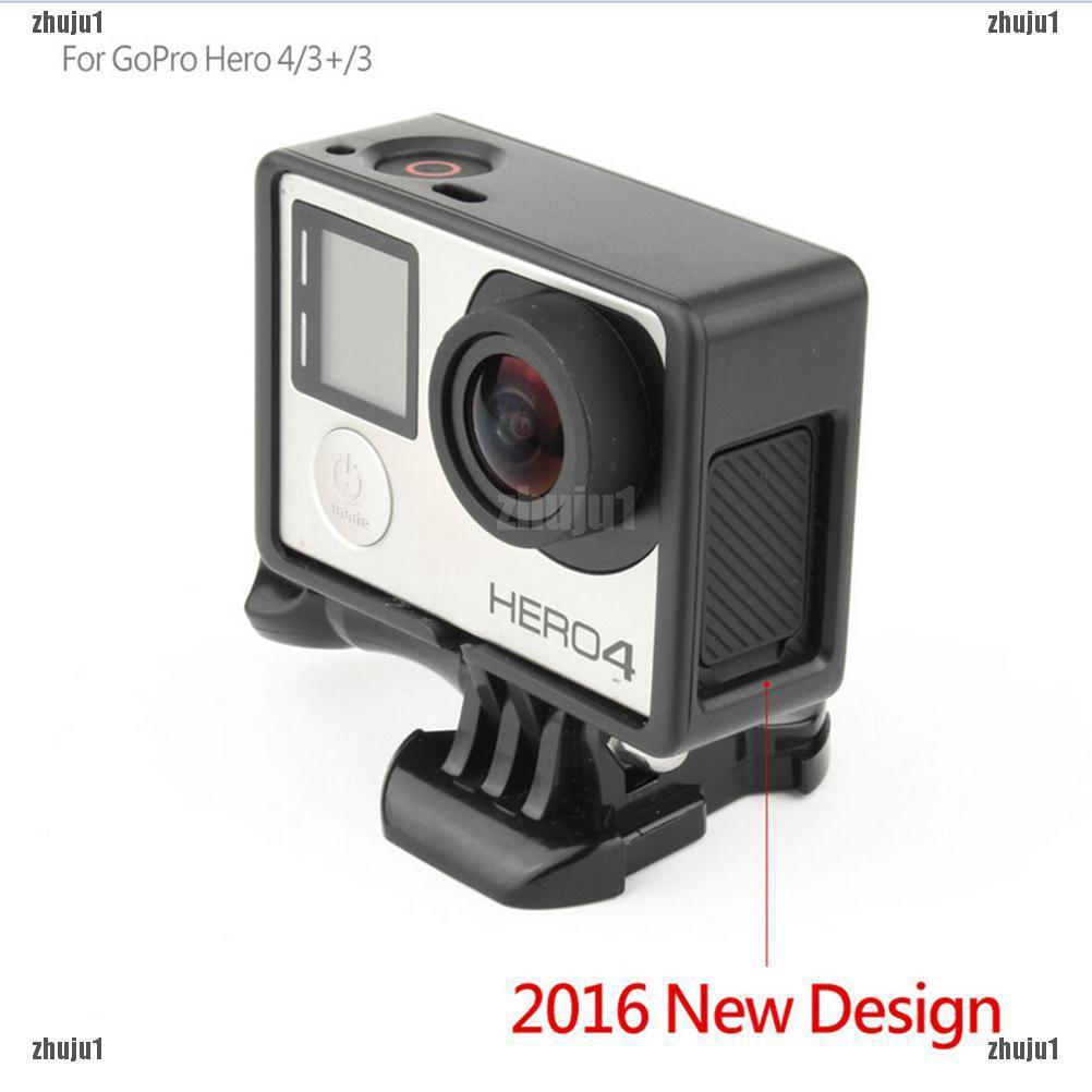 เคสสําหรับ Gopro Hero 3 Hero 3 + Hero 4 สีดํา