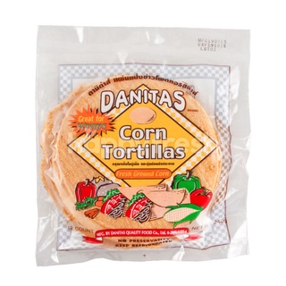 Danitas Corn Tortillas 6 Inches 240g 12 counts แผ่นแป้งทำจากข้าวโพด