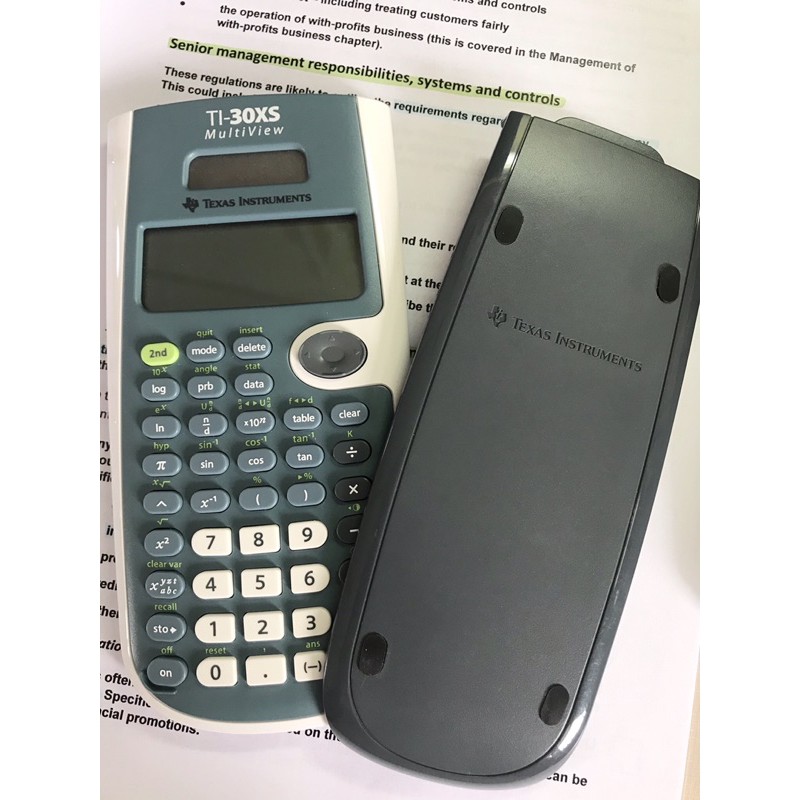 เครื่องคิดเลข Texas Instruments TI-30XS Multiview