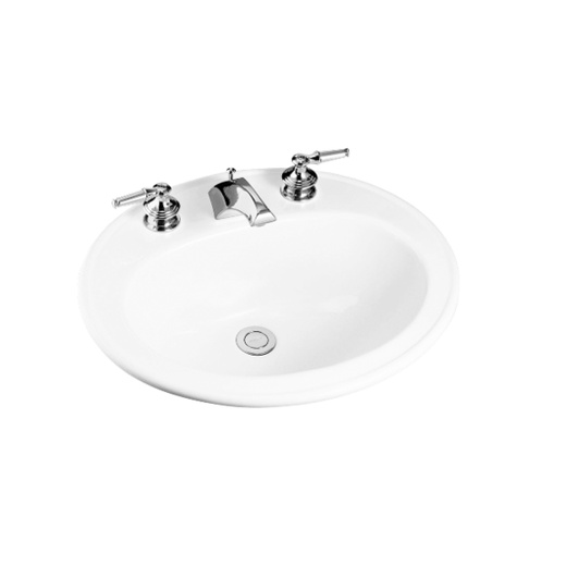 Kohler อ่างล้างหน้าฝังบนเคาน์เตอร์ **ไม่รวมก๊อกน้ำ** รุ่น เพนนิงตั้น K-2196X-1