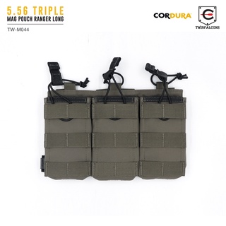 ซองแม็kkาซีน 5.56 Triple Mag Pouch Ranger Long ( Twinfalcons ) [ TW-M044 ]  BY:Task Force