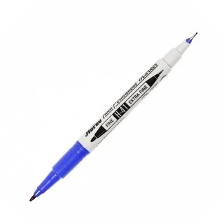 ปากกามาร์คเกอร์ 2 หัว ตราม้า H-41 ( มี 3 สี ให้เลือก)