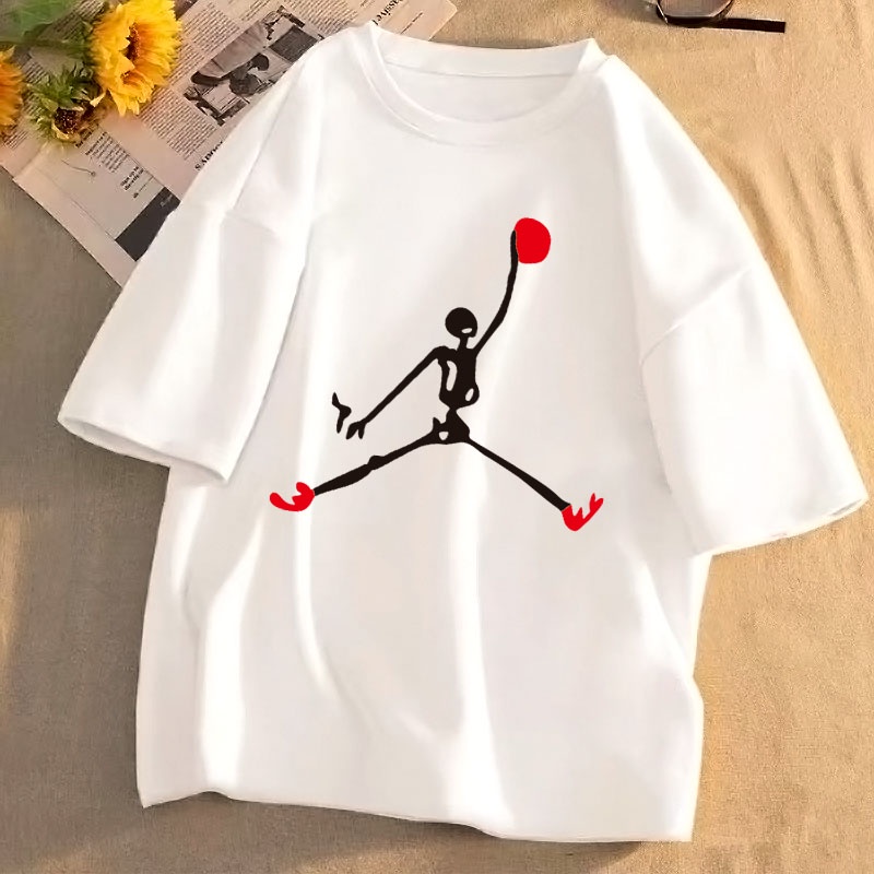เสื้อยืดคอกลมลายสุดเฟี้ยว สตรีทสุดเท่ห์ ผ้าดีราคาถูกสุด NeW Collection T-934