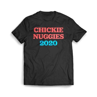 เสื้อผ้าผชเสื้อยืด ลายไก่ Nuggies 2020S-5XL