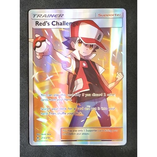 Reds Challenge Trainer 213/214 Pokemon Card (Matt Shadow Series) ภาษาอังกฤษ