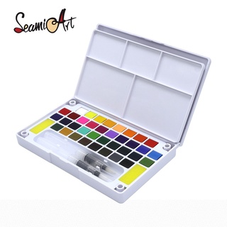 ▪SeamiArt ชุดสีน้ำ พร้อมพู่กัน 12 18 24 36 สี