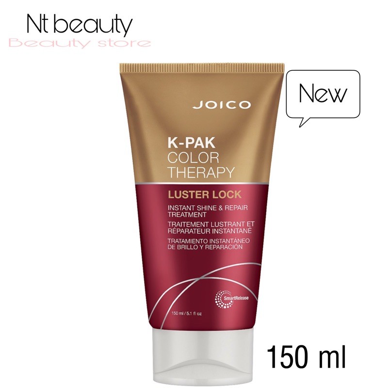Joico kpak color therapy luster lock treatment 150 ml จอยโก้ เคแพค คัลเลอร์ เทอราพี ลัสเตอร์ ล็อค อินสแตนท์ ไชน์ & รีแพร