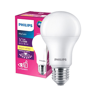 ✨ขายดี✨ PHILIPS หลอดไฟ LED WW รุ่น LEDBulb 10W E27 Warm White Light Bulbs